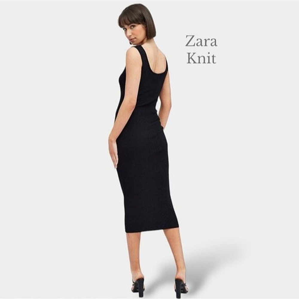 Zara Trafaluc Fall Winter Collection Shearling Knit Tank- Small